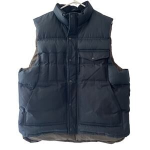 Filson Down Cruiser Vest 20070978 Harbor Blue Waxed Oil Puffy XL Excellent
